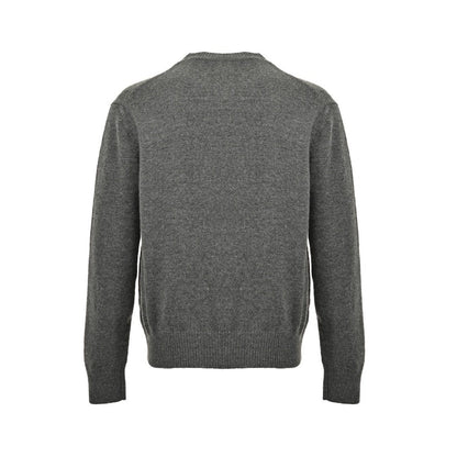 Loewe Anagram Logo Embroidered Wool Sweater In Grey - afbeelding 2