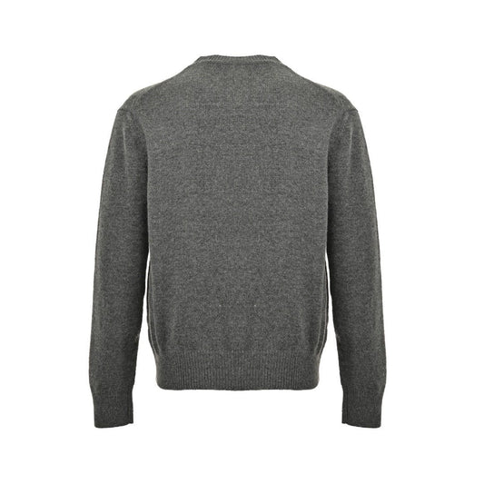 Loewe Anagram Logo Embroidered Wool Sweater In Grey - afbeelding 2