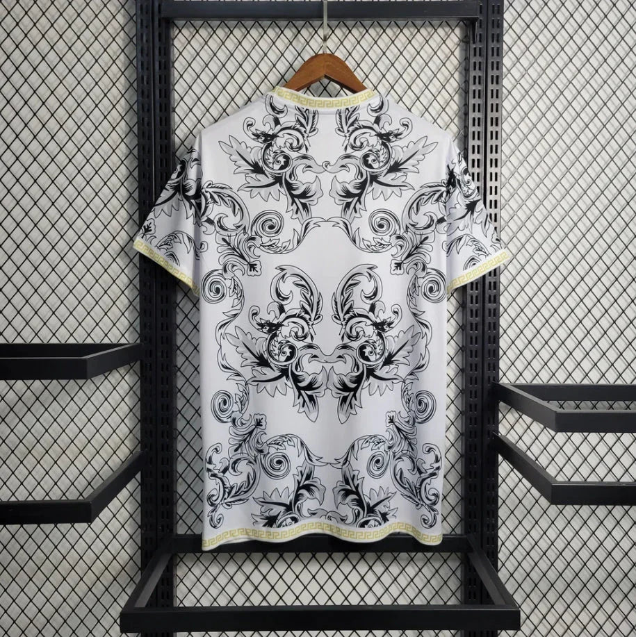 Italy "Versace" White Limited Jersey - afbeelding 2