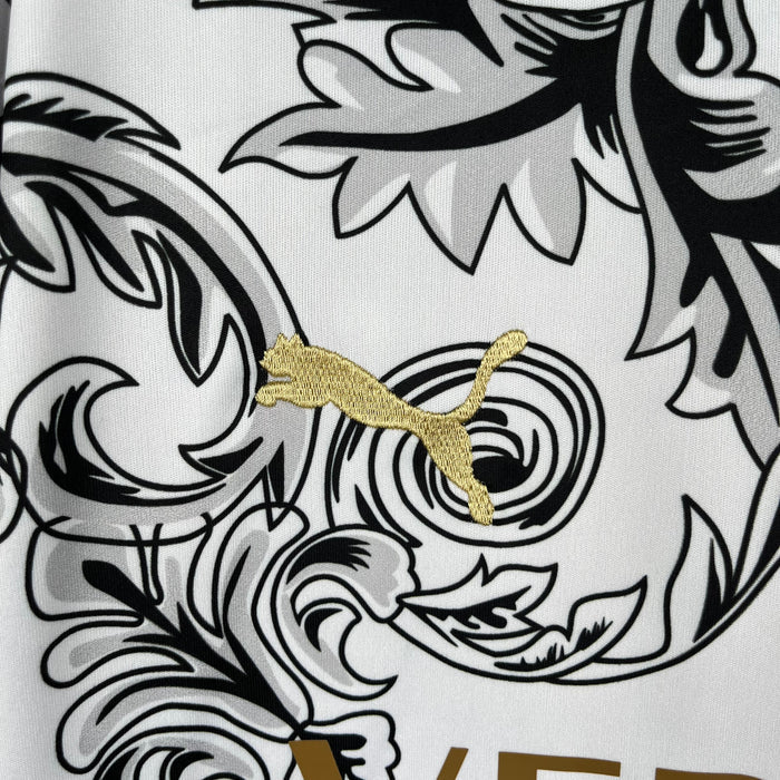 Italy "Versace" White Limited Jersey - afbeelding 3