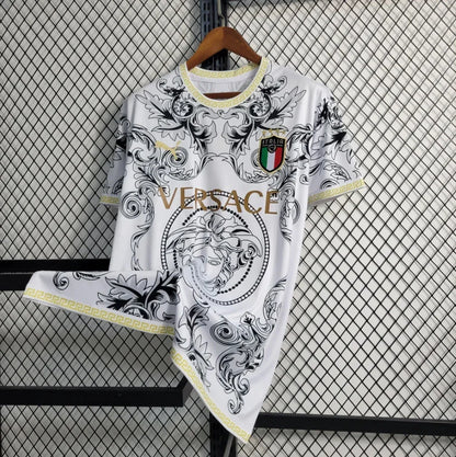 Italy "Versace" White Limited Jersey - afbeelding 5