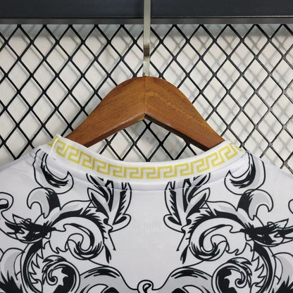 Italy "Versace" White Limited Jersey - afbeelding 6