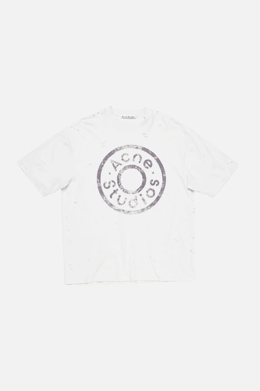 Acne Studios Distressed Logo T-Shirt - afbeelding 1