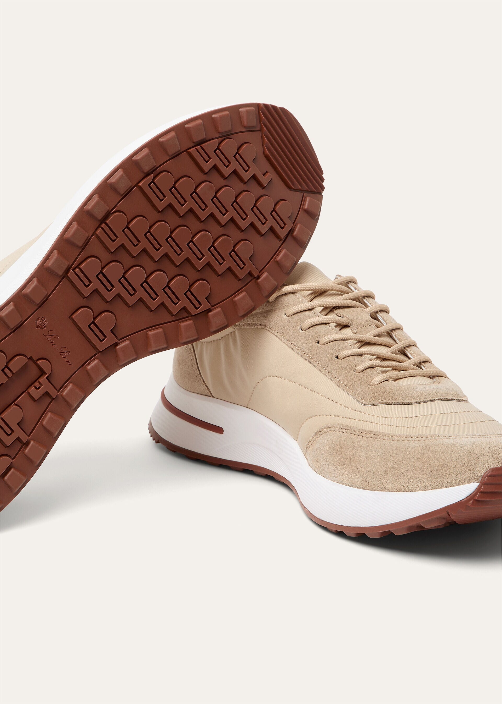 Loro Piana Week End Walk Sneaker Microfibre - Storm System - afbeelding 10