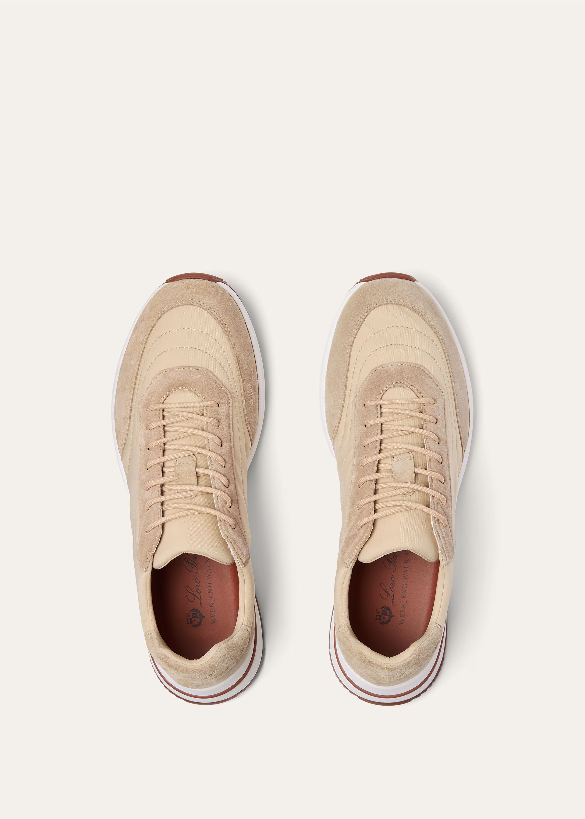 Loro Piana Week End Walk Sneaker Microfibre - Storm System - afbeelding 11