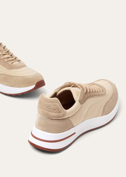 Loro Piana Week End Walk Sneaker Microfibre - Storm System - afbeelding 12