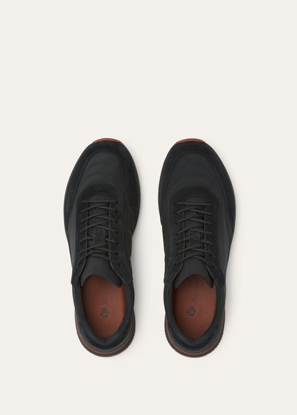 Loro Piana Week End Walk Sneaker Microfibre - Storm System - afbeelding 35