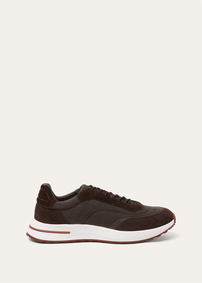 Loro Piana Week End Walk Sneaker Microfibre - Storm System - afbeelding 13