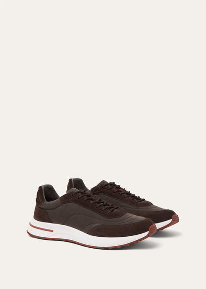 Loro Piana Week End Walk Sneaker Microfibre - Storm System - afbeelding 14