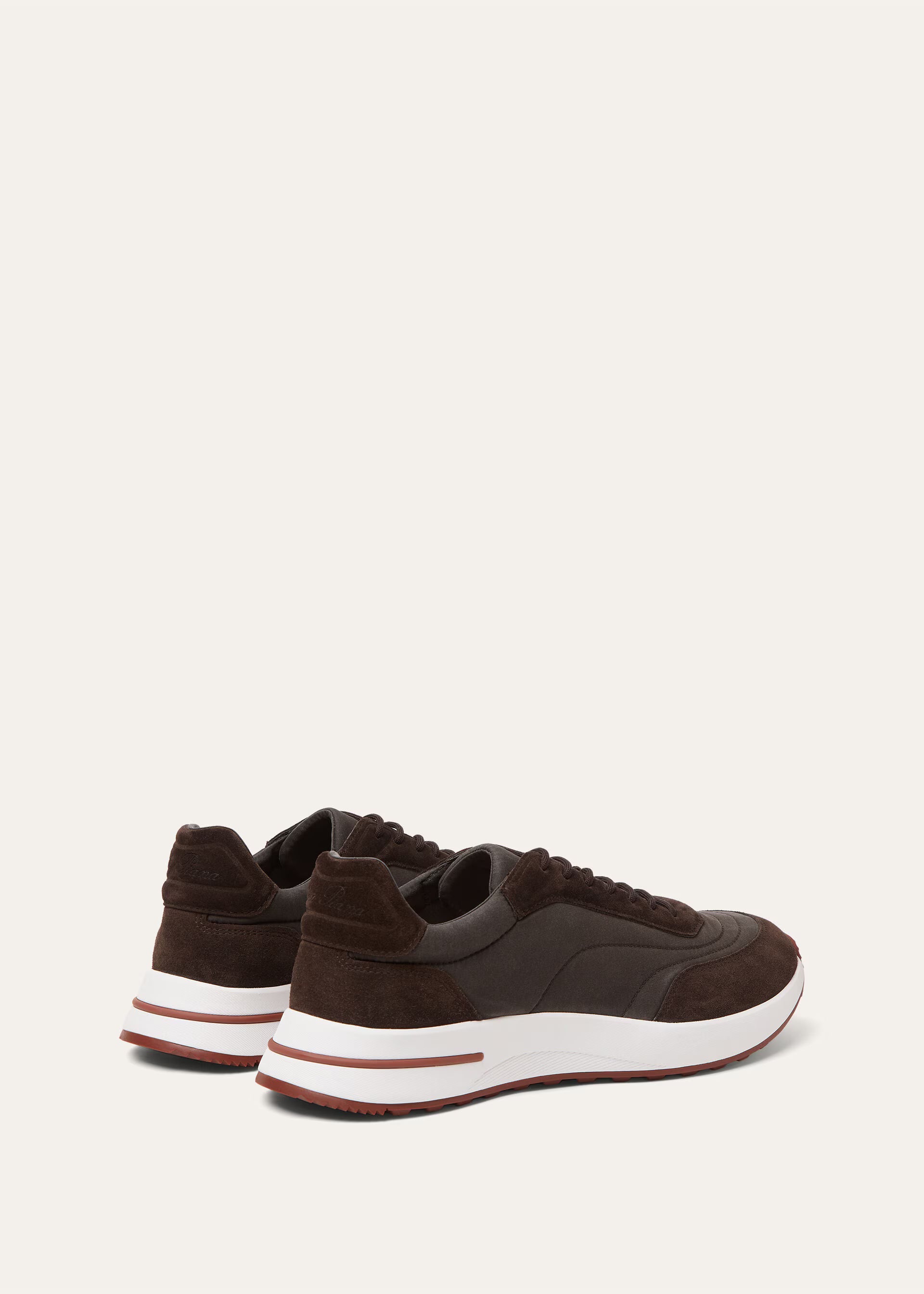 Loro Piana Week End Walk Sneaker Microfibre - Storm System - afbeelding 15