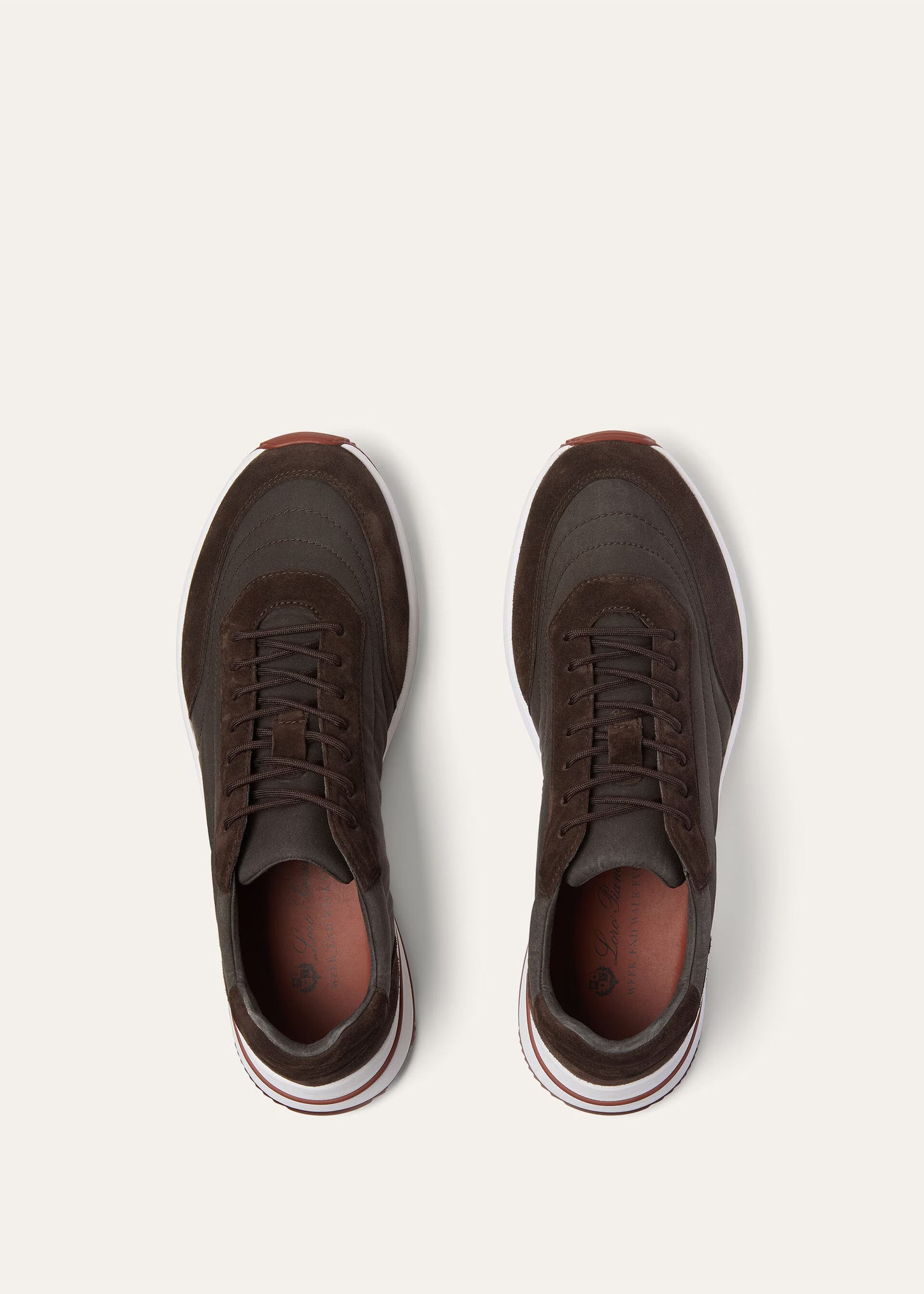 Loro Piana Week End Walk Sneaker Microfibre - Storm System - afbeelding 17