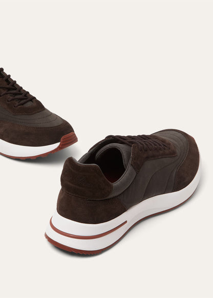Loro Piana Week End Walk Sneaker Microfibre - Storm System - afbeelding 18