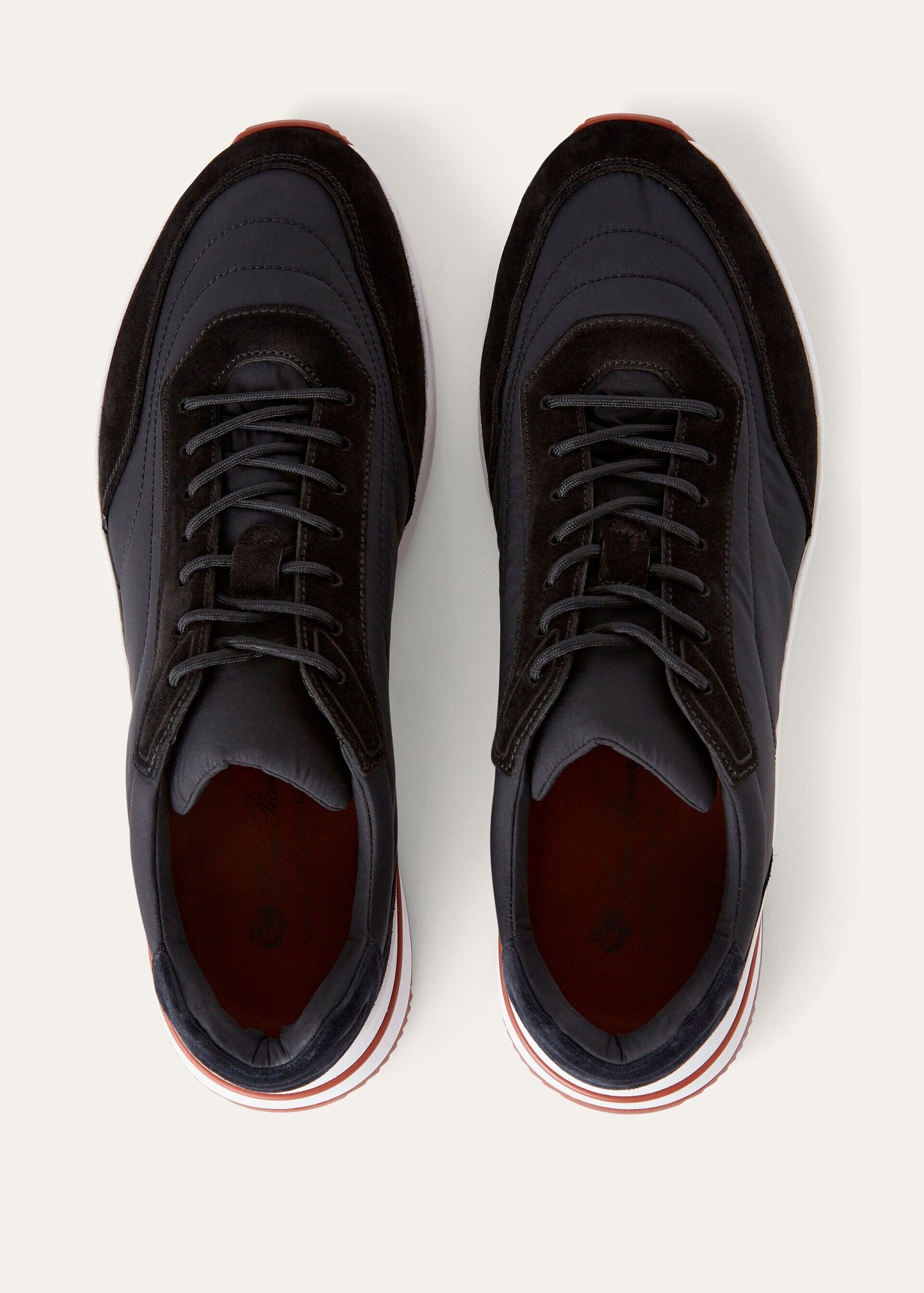 Loro Piana Week End Walk Sneaker Microfibre - Storm System - afbeelding 5