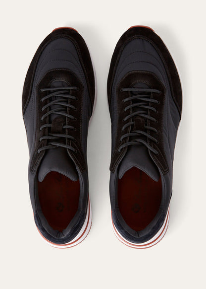 Loro Piana Week End Walk Sneaker Microfibre - Storm System - afbeelding 5