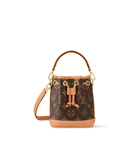 Louis Vuitton Nano Noe – Bruin Monogramdesign - afbeelding 1