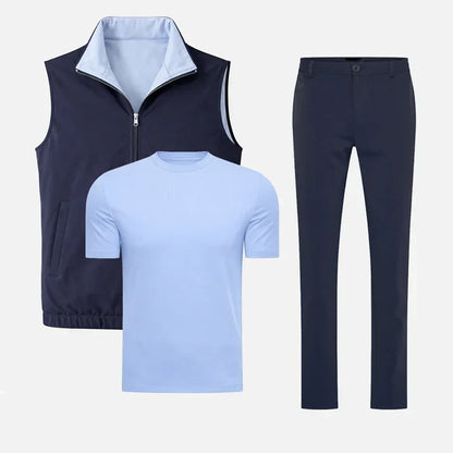 Miio's Reversible Baby Blue/Navy Bundle - afbeelding 1