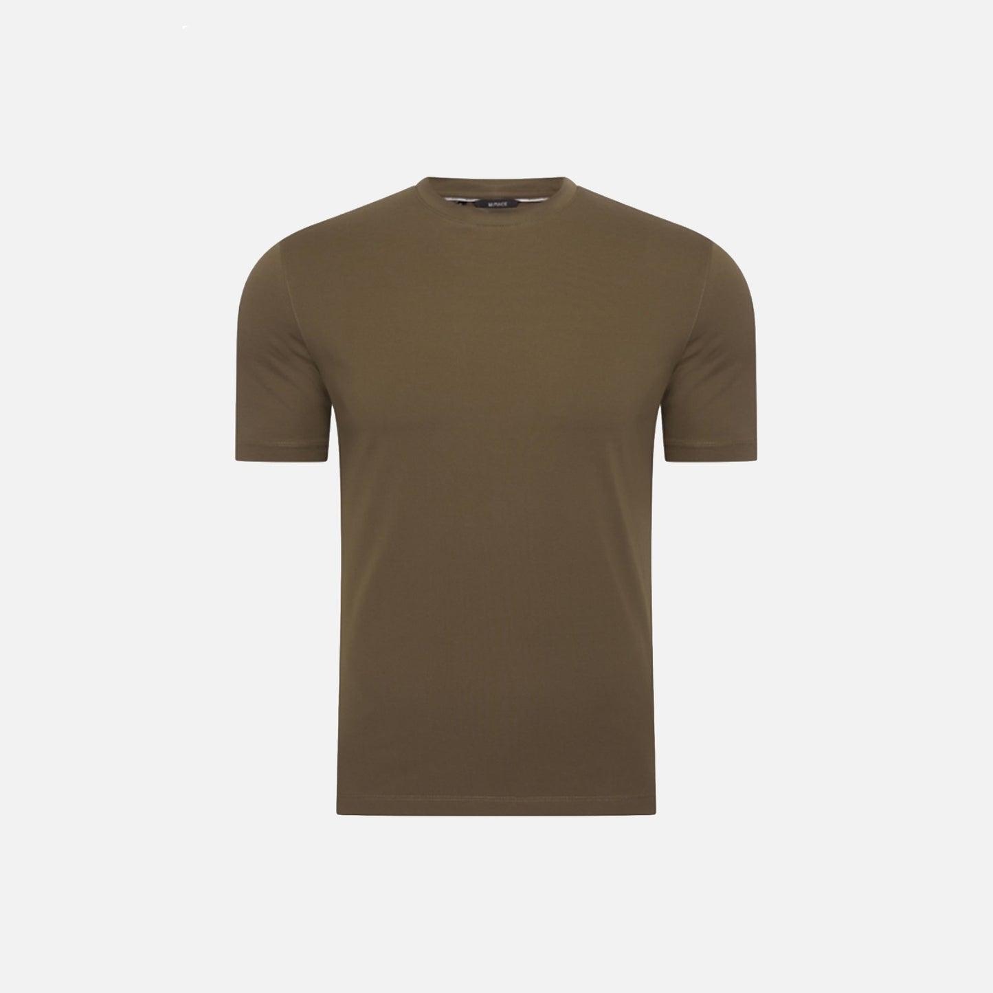 Olive Shiny Tshirt - afbeelding 1