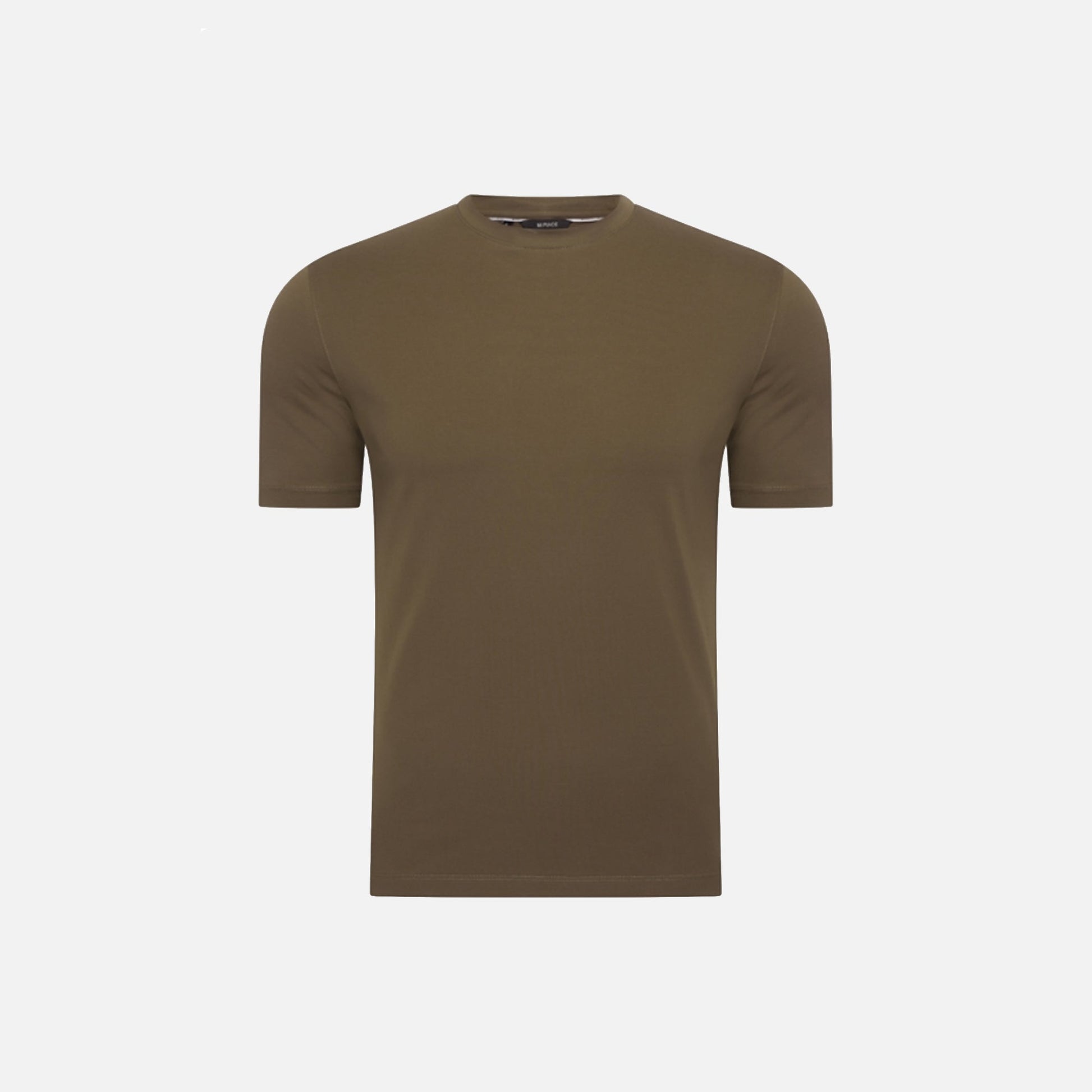 Olive Shiny Tshirt - afbeelding 1