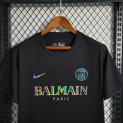 PSG Paris Saint-Germain "Balmain" Black Limited Jersey - afbeelding 3