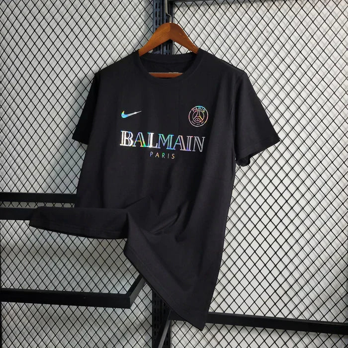 PSG Paris Saint-Germain "Balmain" Black Limited Jersey - afbeelding 4