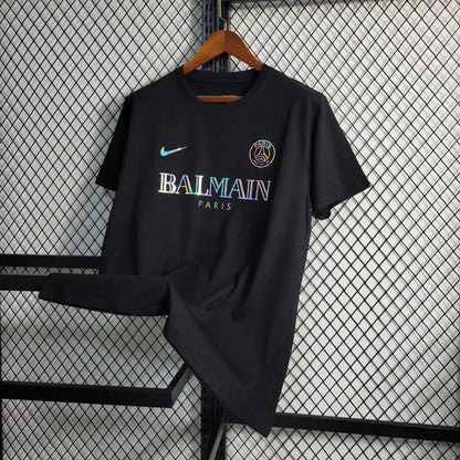 PSG Paris Saint-Germain "Balmain" Black Limited Jersey - afbeelding 4