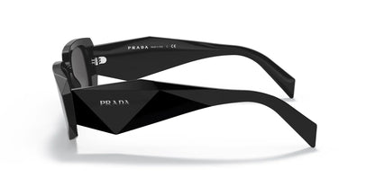Prada Geometric Logo Sunglasses – Black - afbeelding 2