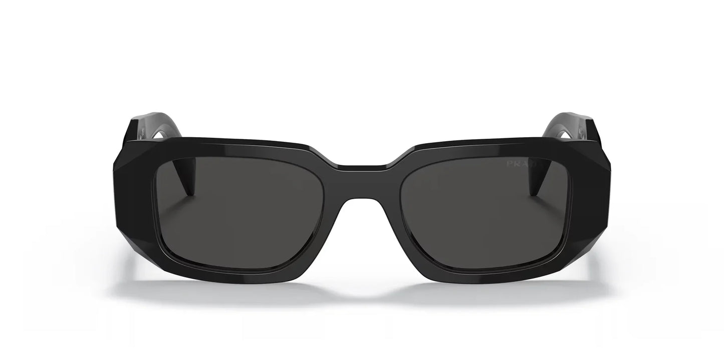 Prada Geometric Logo Sunglasses – Black - afbeelding 3