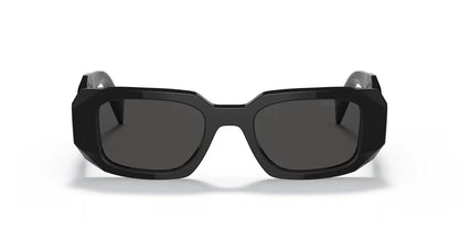 Prada Geometric Logo Sunglasses – Black - afbeelding 3