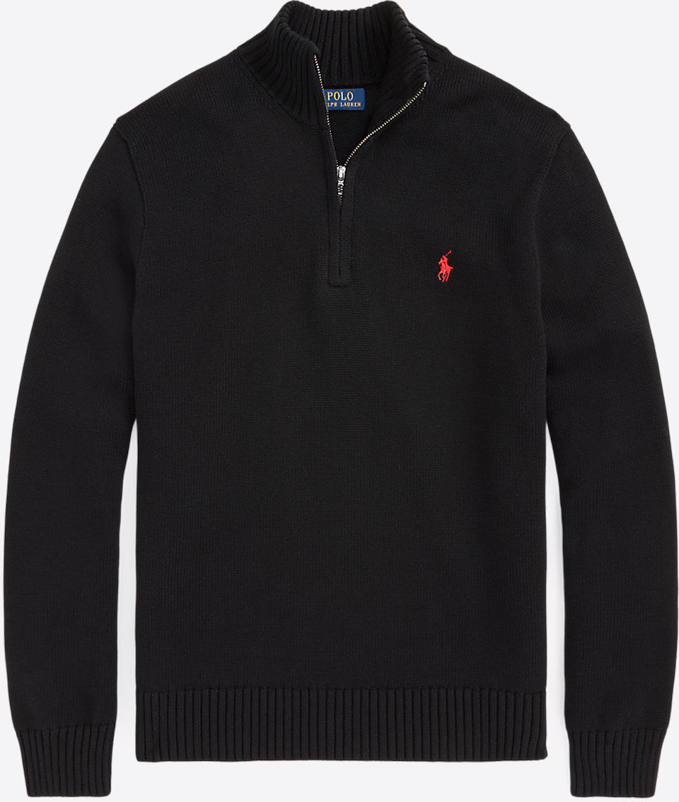 Ralph Lauren Half-Zip Sweater (Premium wol) - afbeelding 2