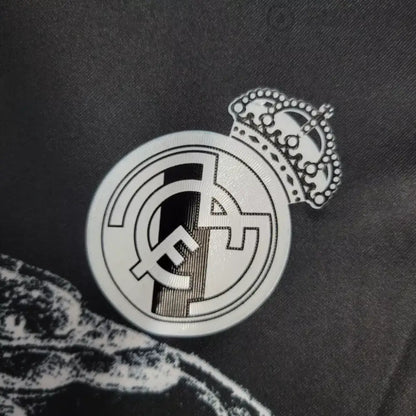 Retro Real Madrid 2014 Chinese Dragon Special Edition Long Sleeve Shirt - afbeelding 4