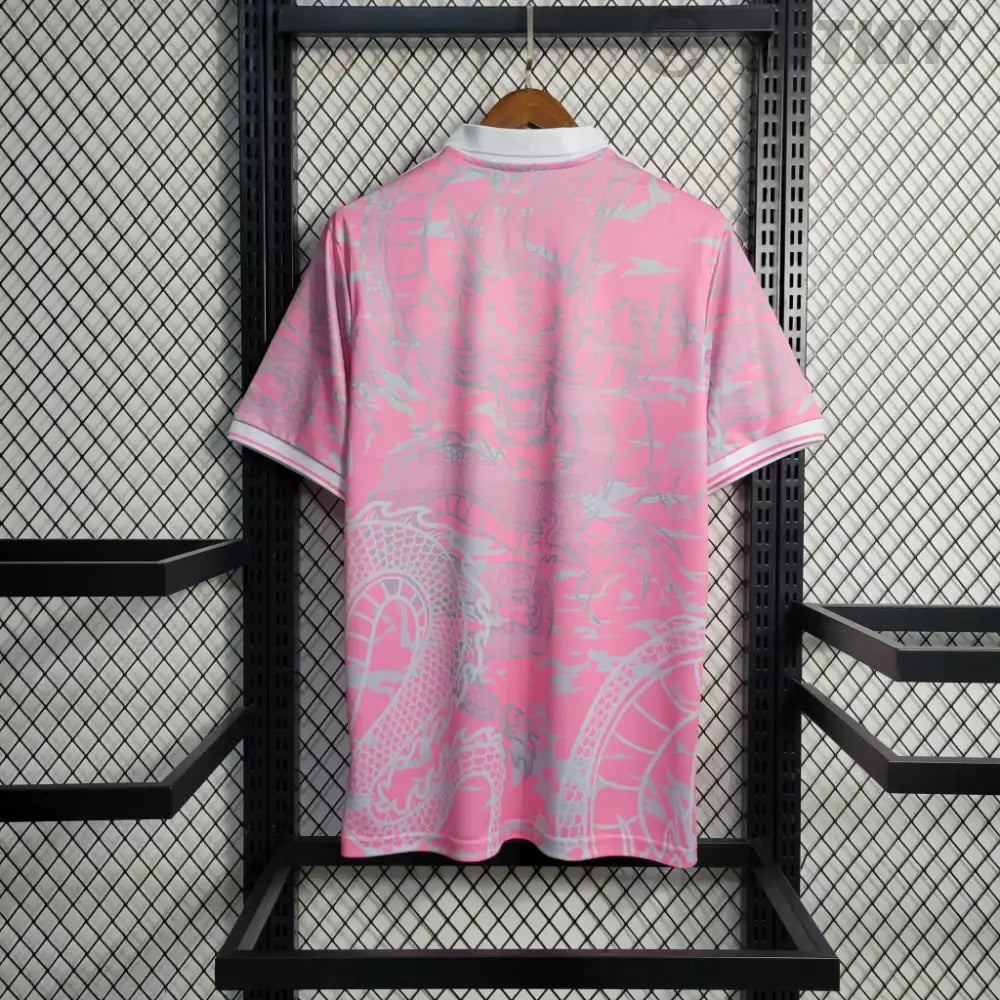 2023 Real Madrid Special Edition Pink Dragon Shirt - afbeelding 2
