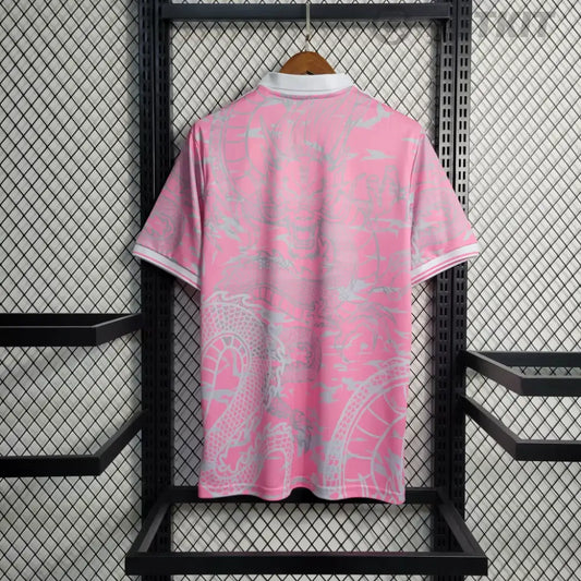 2023 Real Madrid Special Edition Pink Dragon Shirt - afbeelding 2