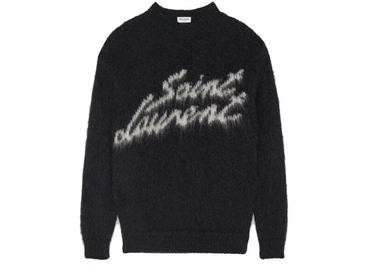 Saint Laurent Logo Knit Sweater - afbeelding 1