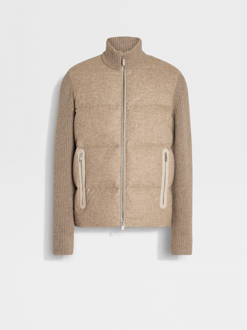 Zegna Oasi Cashmere Full Zip Blouson - afbeelding 1